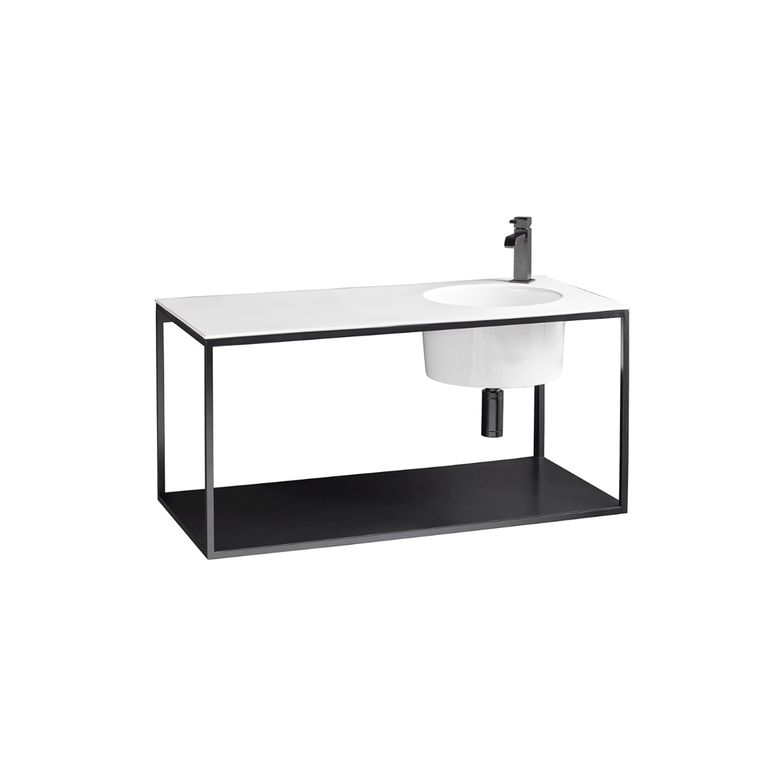 struttura 48x48 sospesa nero matt axa - skyland