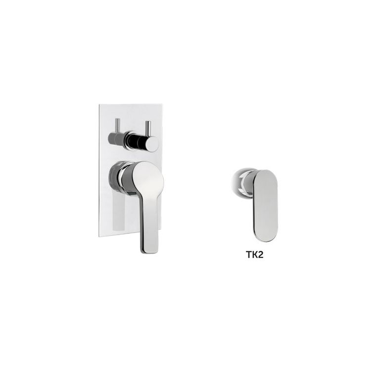 miscelatore monocomando incasso doccia con deviatore a 3 uscite tekno tk2 41/3
