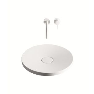 LAVABO D'APPOGGIO IN LUXOLID Ø 45 CM - ZODIAQ FULL MOON