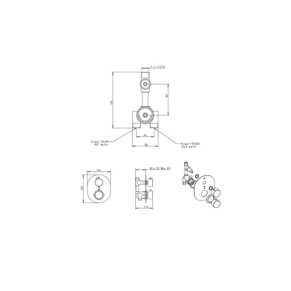 miscelatore-tm4d-in-ottone-termostatico-doccia-incasso-serie-sphera