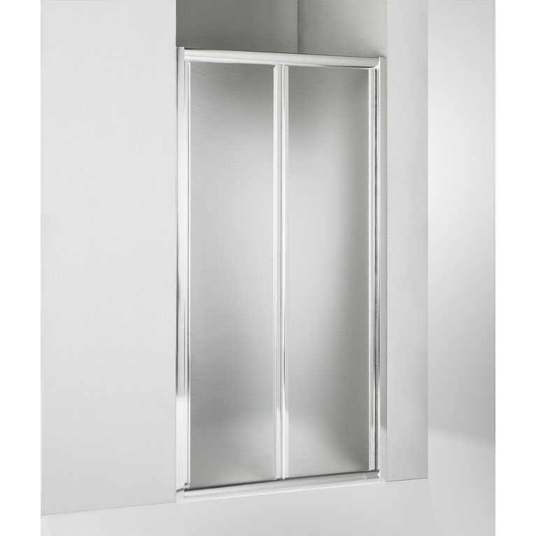 porta doccia soffietto 100 cm opaco