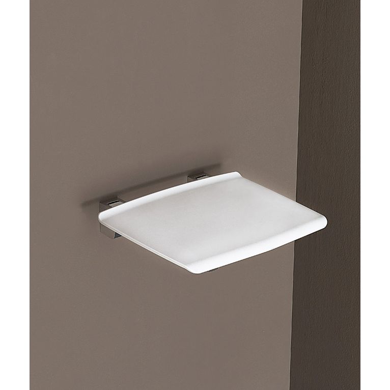 seggiolino ribaltabile l.32,5 cm serie bagno hotel capannoli