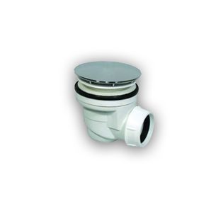 PILETTA DI SCARICO PER PIATTO DOCCIA CERAMICA E RESINA SERIE CTM FORO 90 MM
