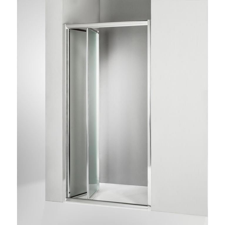 porta doccia soffietto 100 cm opaco