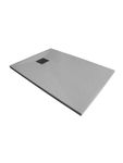 piatto-doccia-70x115-cm-altezza-3-cm-in-resina-ultrasottile-senza-bordo-colore-grigio-slash-grey-serie-wall