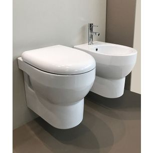 VASO WC SOSPESO SENZA BRIDA COPRI VASO WC E BIDET SOSPESO SERIE RIM