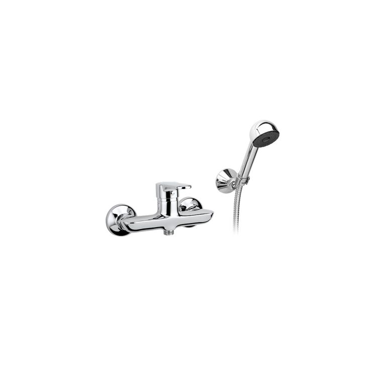 miscelatore monocomando esterno doccia sunday sn50 dc con kit doccia