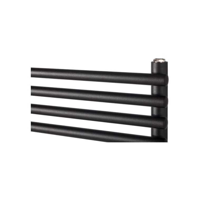 termoarredo in acciaio 1650x500 mm antracite interasse 450 mm modello tubby - linea design