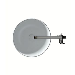 LAVABO D'APPOGGIO A LIBERA INSTALLAZIONE IN SOLID SURFACE Ø 43.2 CM - CHOTO