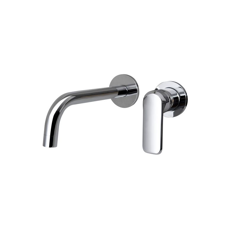 miscelatore lavabo incasso cromato completo di piletta click clack 1" 1/4 serie hh