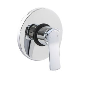 MISCELATORE INCASSO DOCCIA UNA VIA CROMATO SERIE LM