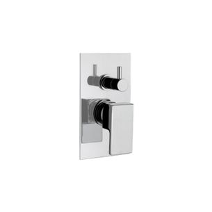 MISCELATORE MONOCOMANDO INCASSO DOCCIA CON DEVIATORE A 3 USCITE RELAX RX41/3