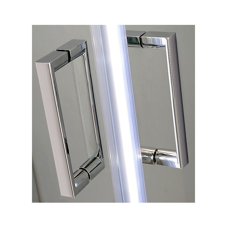 box doccia angolare porta scorrevole 73x87 cm opaco serie s