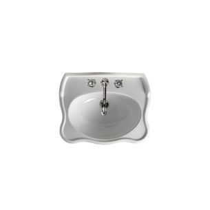LAVABO A COLONNA E SOSPESO 72X56 AXA - CONTEA