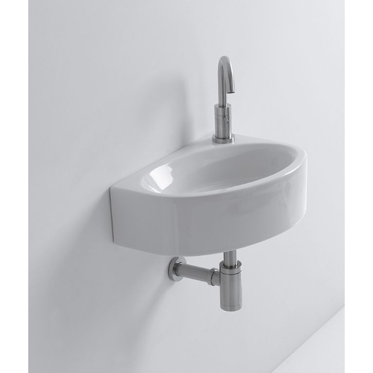lavabo sospeso 42x30 monoforo axa - lavabi d'arredo