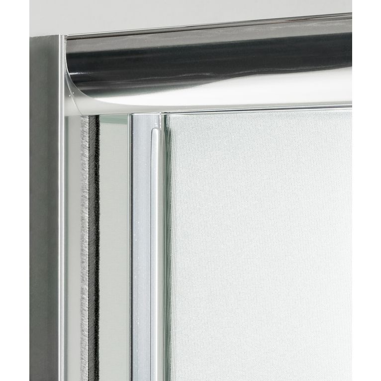 porta doccia soffietto 100 cm opaco