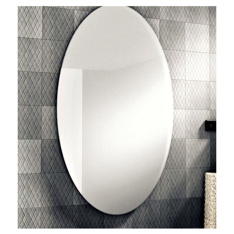 specchio a filo lucido ovale 65x85 cm art 1039-a serie la progetto