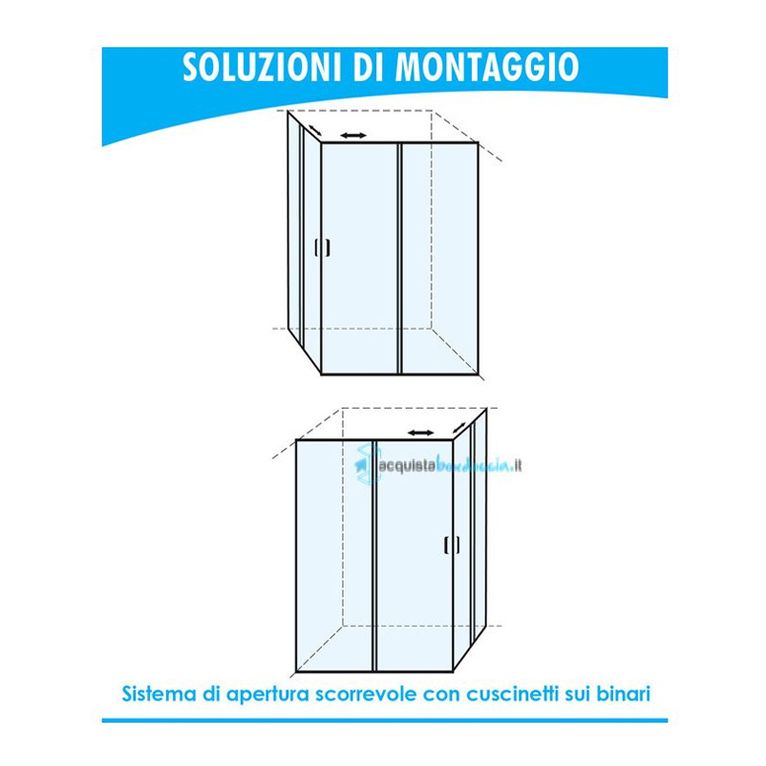 box doccia 70x90 cm angolare porta scorrevole trasparente dorato serie oro gold