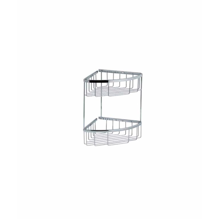 angoliera porta oggetti acoan2 in ottone serie sphera