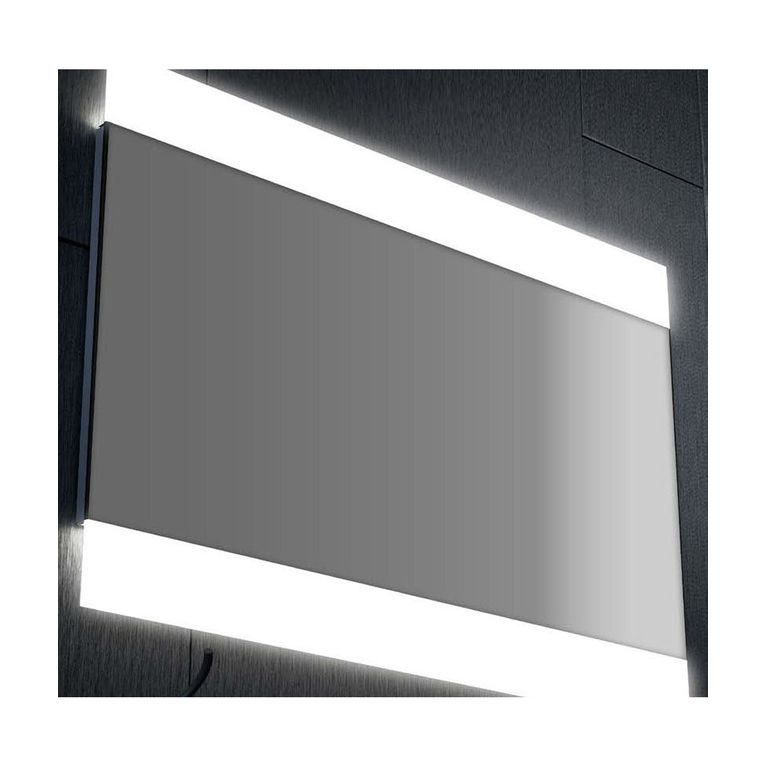 specchio 2 fasce retroilluminate led 80x60 cm art 1003-a serie la progetto