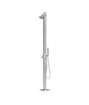 set-colonna-da-esterno-in-acciaio-inox-spazzolato-316-l-con-miscelatore-e-deviatore-incorporati-4010-inox-316-l