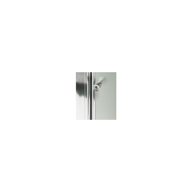 box doccia angolare anta fissa porta scorrevole 95x110 cm opaco