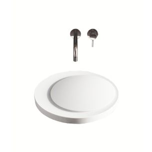 LAVABO D'APPOGGIO IN LUXOLID Ø 45 CM - ZODIAQ ECLIPSE