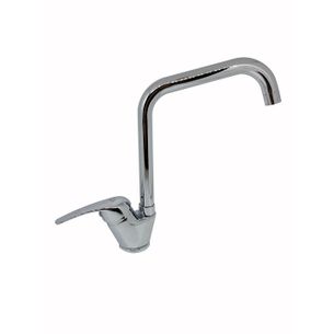 MISCELATORE LAVELLO LATERALE CROMATO CON CANNA GIREVOLE A SQUADRA COMPLETO DI FLESSIBILI SERIE ALICE