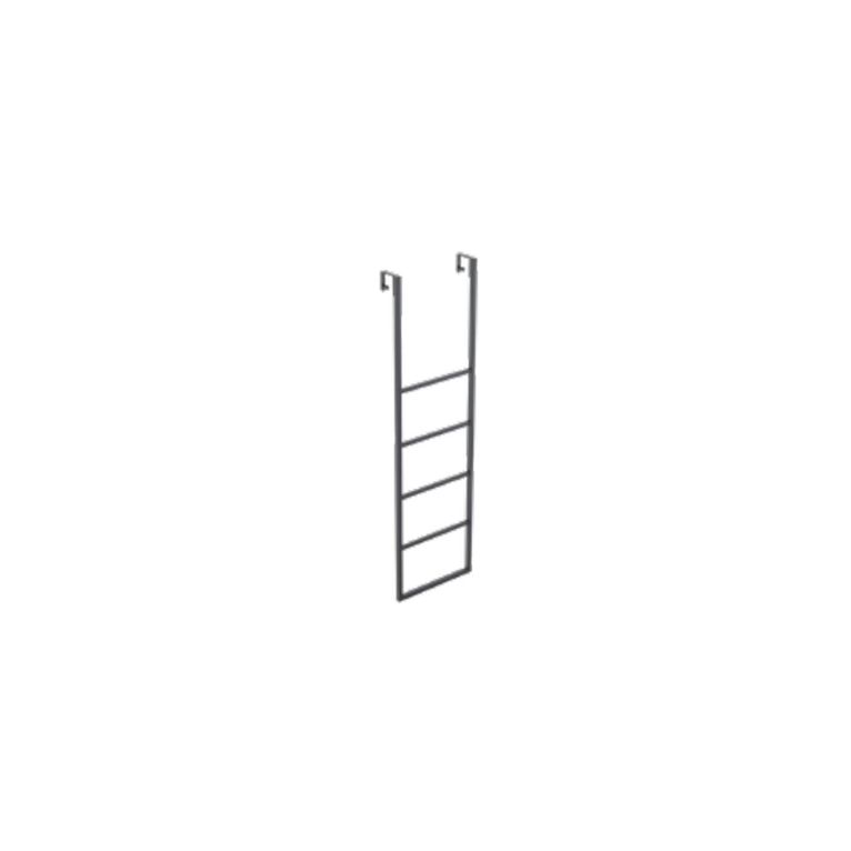 scaletta portagriglie per vetro box doccia in alluminio art. rp 10.17 serie la progetto x-tra