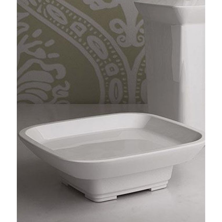 portasapone da appoggio ceramica nero serie gotica capannoli