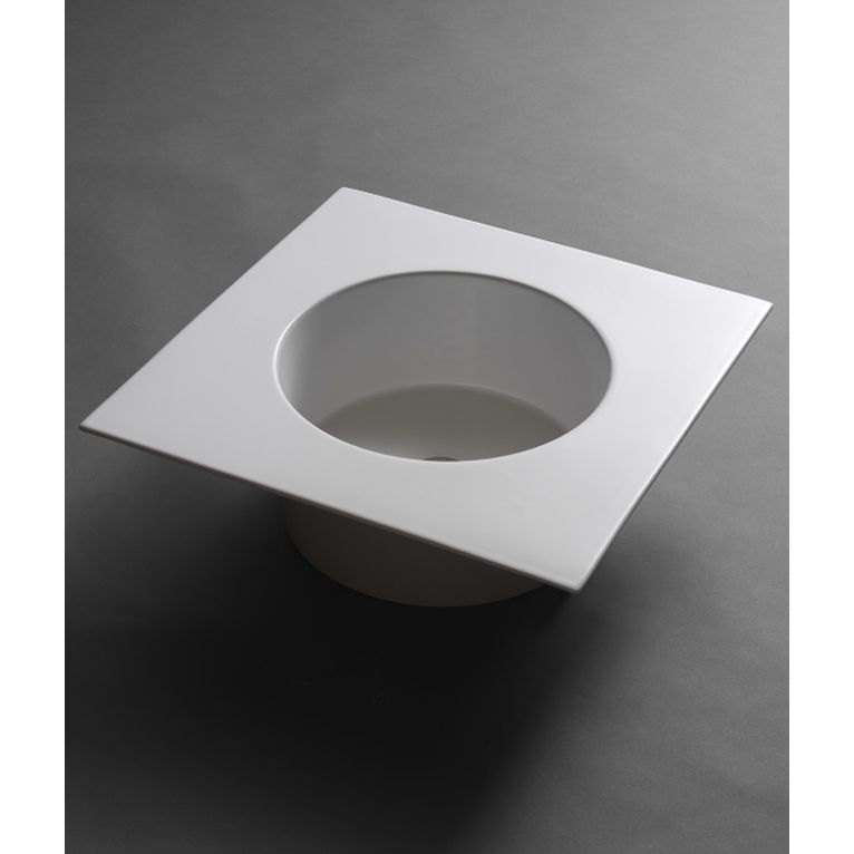 lavabo tondo quadrato 55x55 axa - skyland