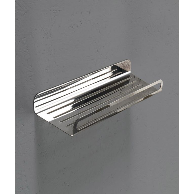 griglia rettangolare acciaio lucido 25 cm serie easy capannoli