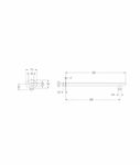 braccio-doccia-bd6025-in-ottone-serie-sphera