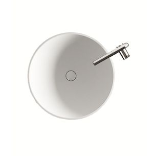 LAVABO D'APPOGGIO A LIBERA INSTALLAZIONE IN LUXOLID Ø 39 CM - CHOTO S