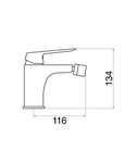 miscelatore-bidet-cromato-con-leva-opaco-bianco-opaco-con-piletta-click-clack-1-1-slash-4-e-flessibili-serie-dream