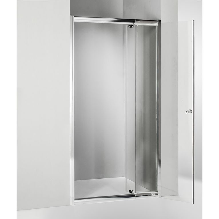 porta doccia battente 80 cm trasparente