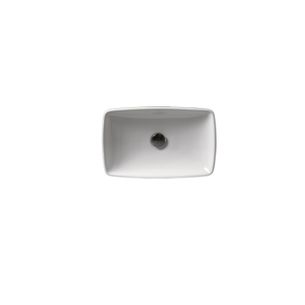 LAVABO D'APPOGGIO O SOTTOPIANO SENZA PIANO RUBINETTERIA 50X32 AXA - H10