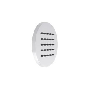 SOFFIONE DOCCIA IN OTTONE CROMATO ATTACCO 1/2 M CON DIAMETRO ø 100 mm. ALISSO - OTTONE CROMATO 6441