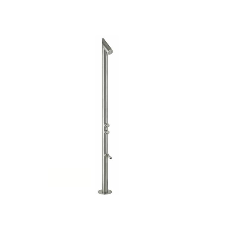 colonna doccia clail1092as serie in acciaio sphera