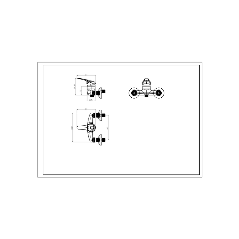 miscelatore esterno doccia cromato completo kit doccia, flessibile, supporto e doccia multi getto serie alice