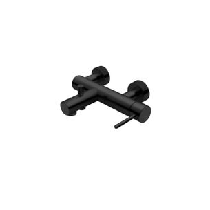 MISCELATORE MONOCOMANDO VASCA MINIMAL NERO OPACO MN10 SD SENZA KIT DOCCIA