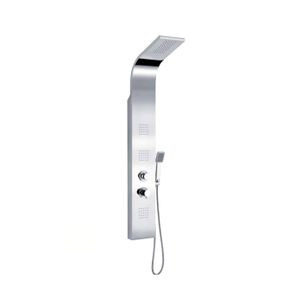 COLONNA DOCCIA CLAI10CC3CR IN ACCIAIO SERIE SPHERA