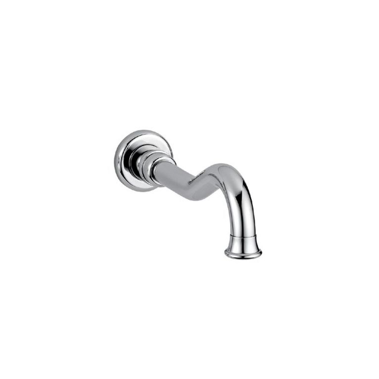 bocca parete in ottone cromato - 2082