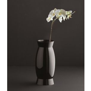 VASO CERAMICA NERO SERIE CABAZA CAPANNOLI