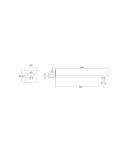 braccio-doccia-bd6055-in-ottone-serie-sphera