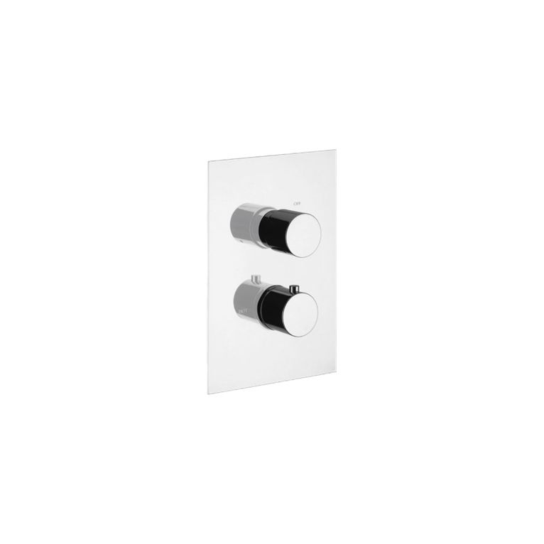 miscelatore termostatico incasso doccia, con deviatore a 2 uscite thermo th26/2 uscite