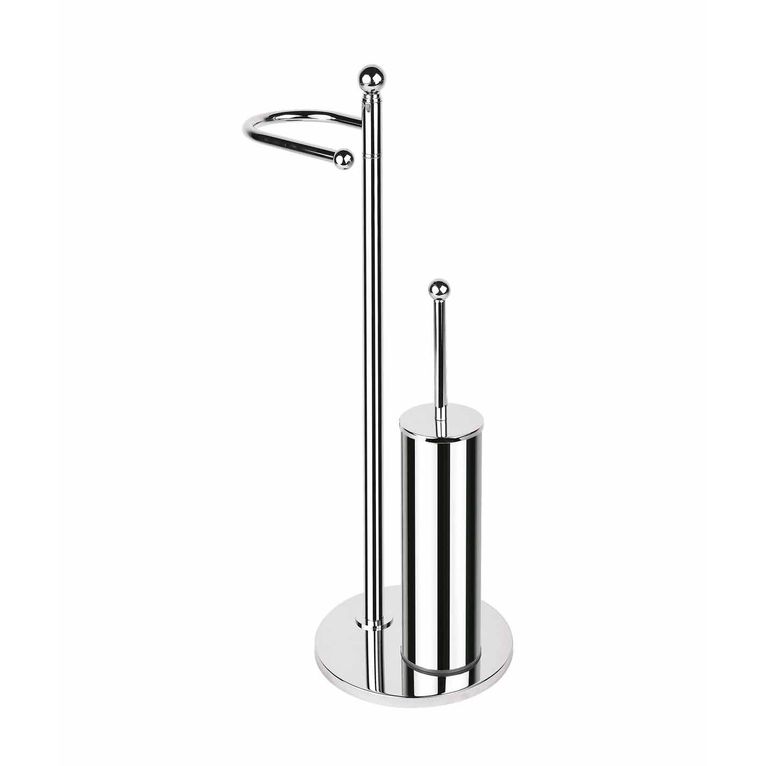 piantana wc in ottone cromato art. classic 31.10 serie la progetto