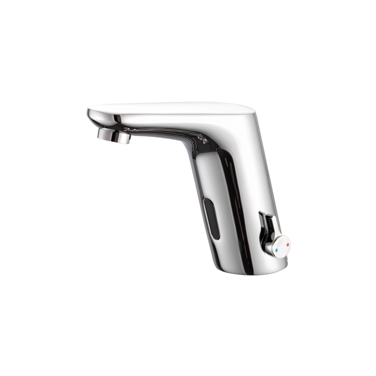 miscelatore lavabo con fotocellula  funzionamento sia cc che a batteria serie mc