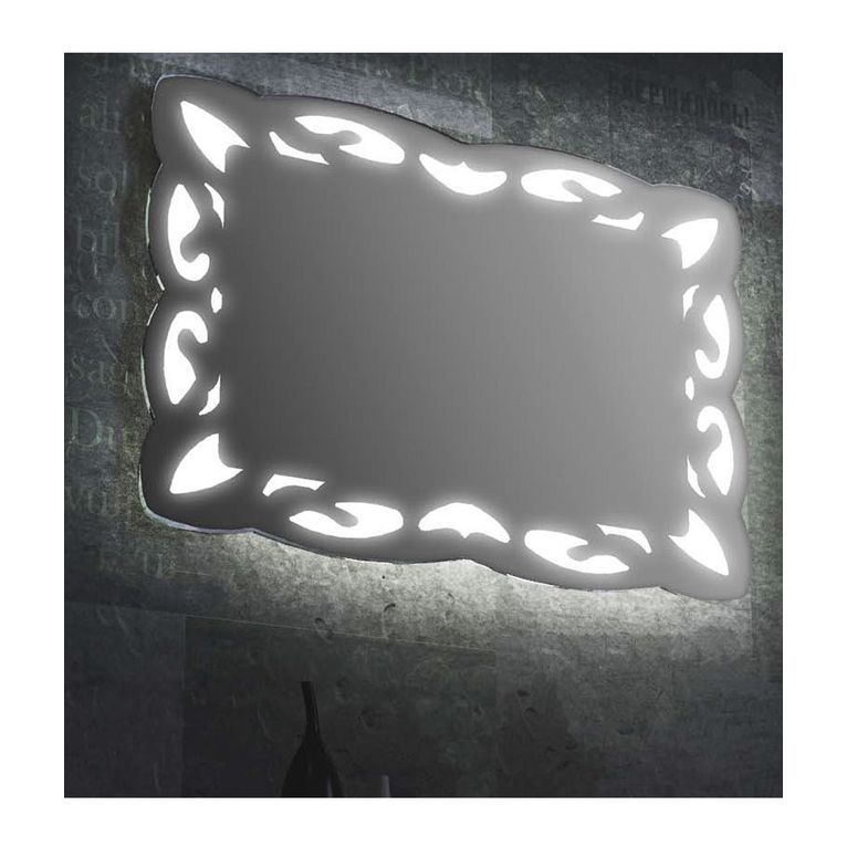 specchio retroilluminato led 120x80 cm art 1008-b serie la progetto