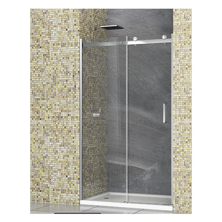 porta doccia scorrevole 120x200 cm - cristallo 8mm trasparente